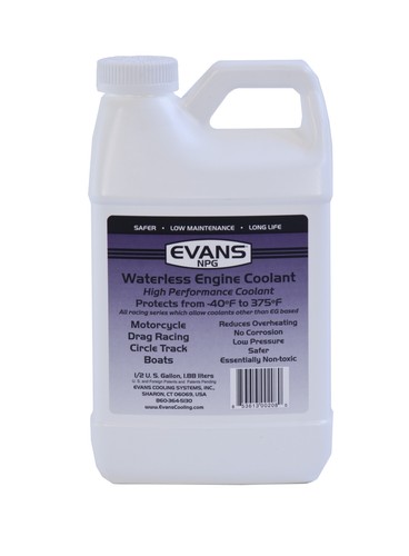 Evans waterless engine coolant - waterless,
