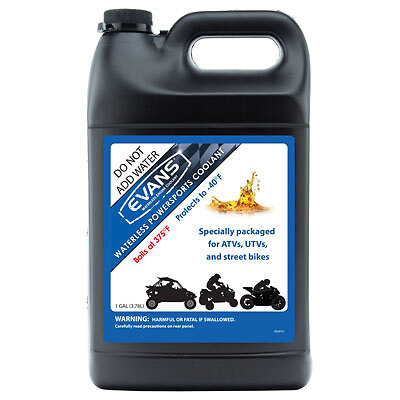 Evans powersports waterless - powersports,